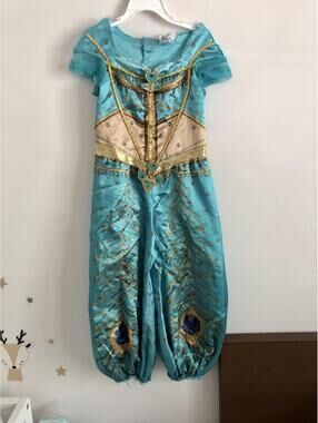 Jasmine Costume Disguise x Disney Aladdin Princess Girls XS 3T-4T Halloween